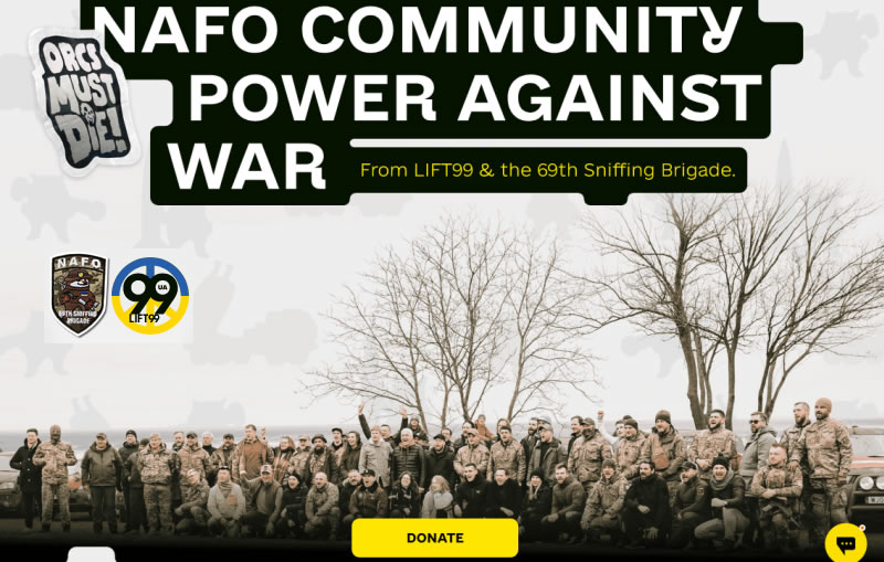 North Atlantic fellow organisation Spendenaufruf für die Ukraine