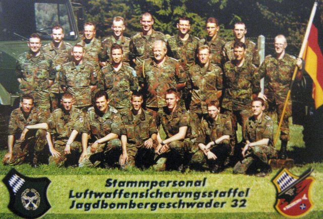 JaboG 32 Luftwaffensicherungsstaffel Stammpersonal 1999