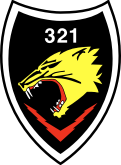 Staffelpatch ab 1991 der 321 Tigers